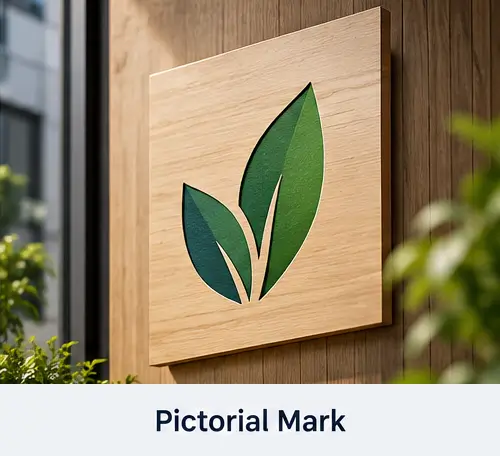 Pictorial mark logo example using a recognizable standalone symbol