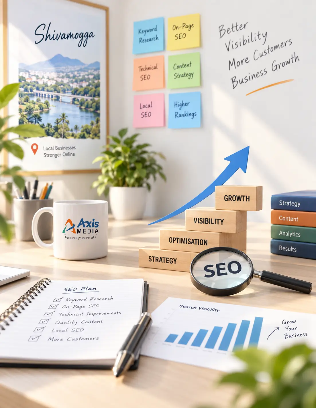 SEO services in Shivamogga focused on search visibility and business growth