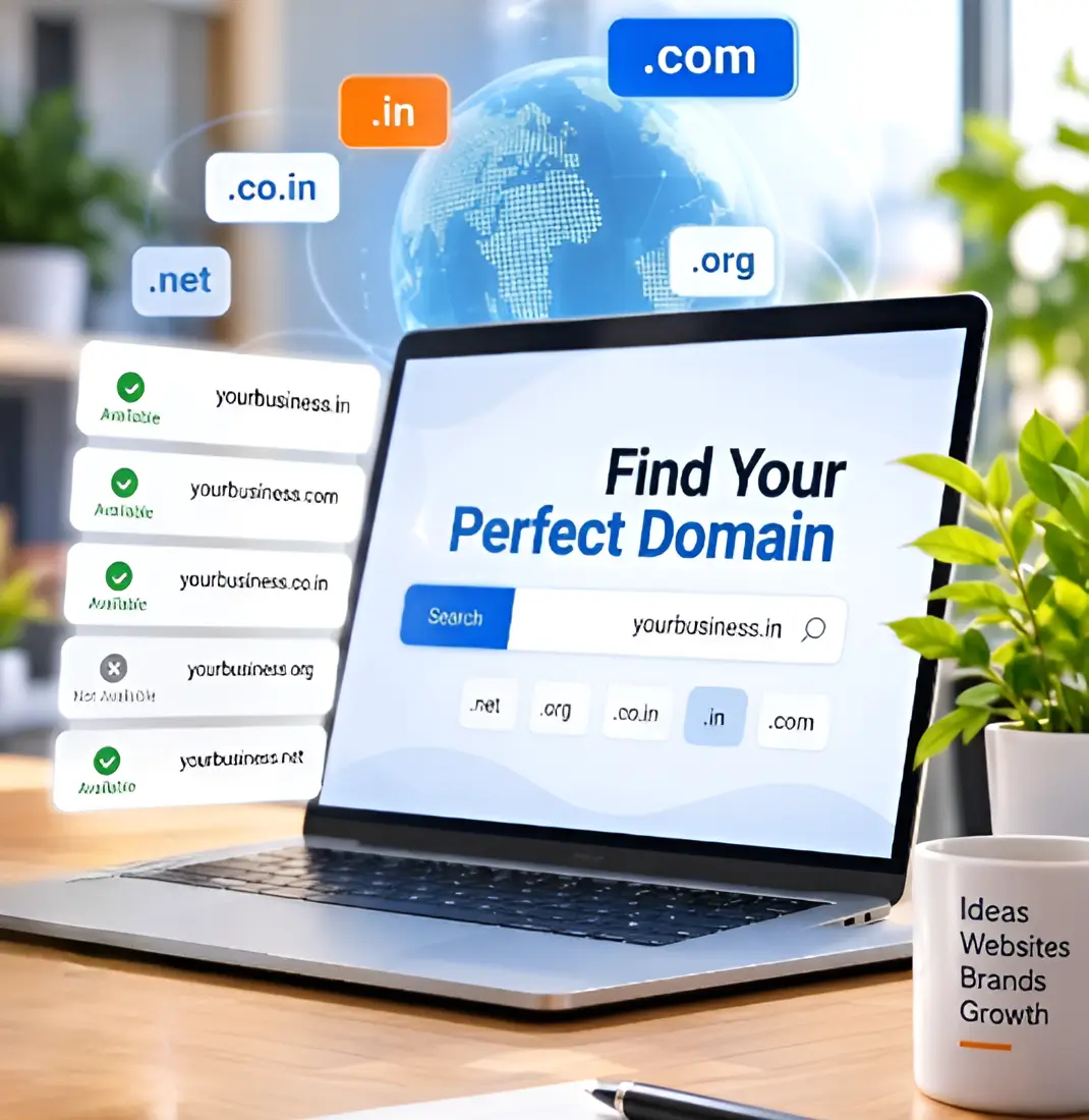 Domain support and registration guidance for business websites